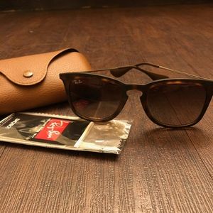 Raybans Erika Classic in Tortoise